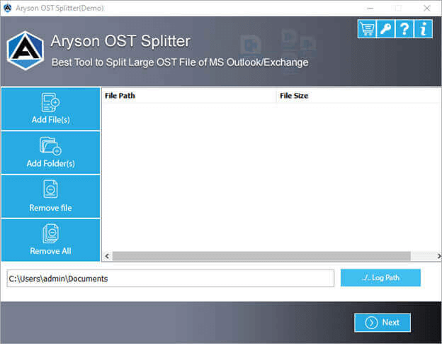 OST File Splitter Windows 11 download