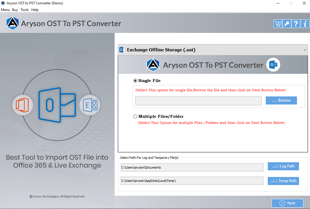 OST to PST Converter Tool 21.7 full