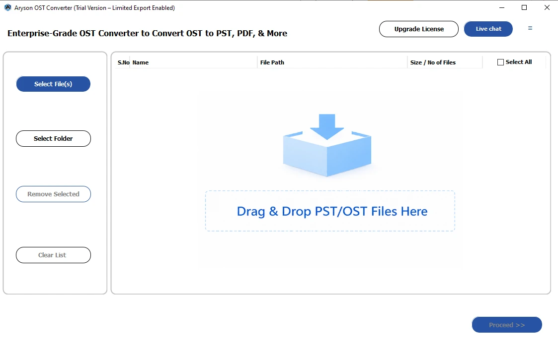 Download the OST to PST Converter Tool