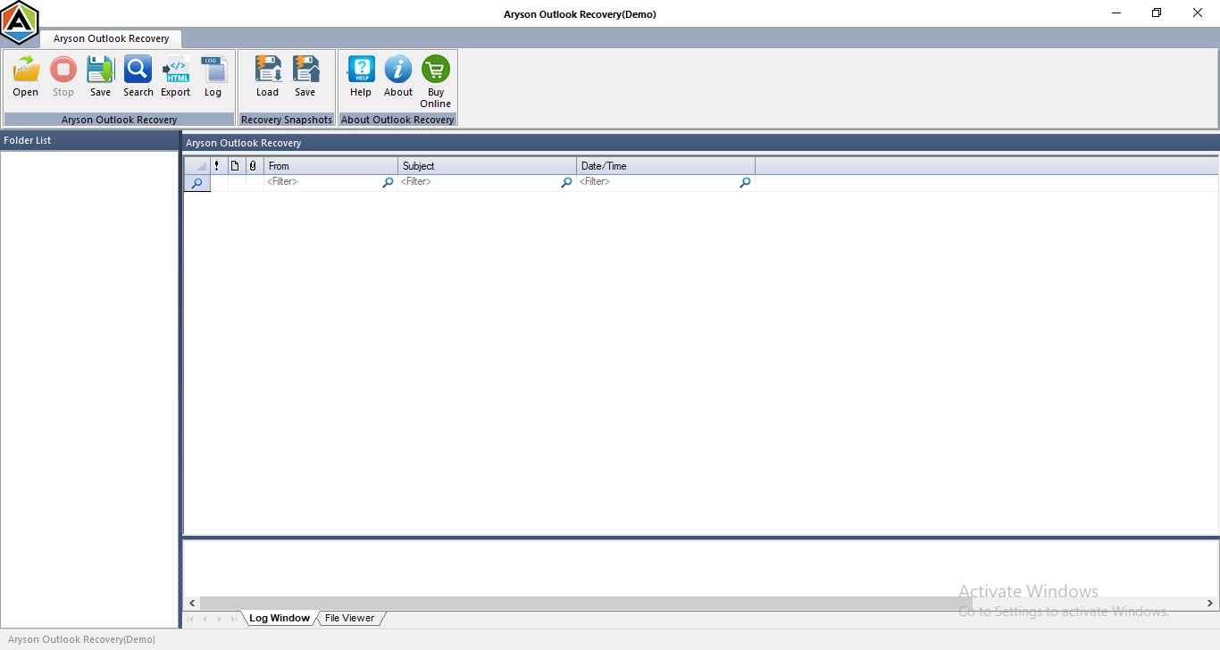Open the tool with administrator rights