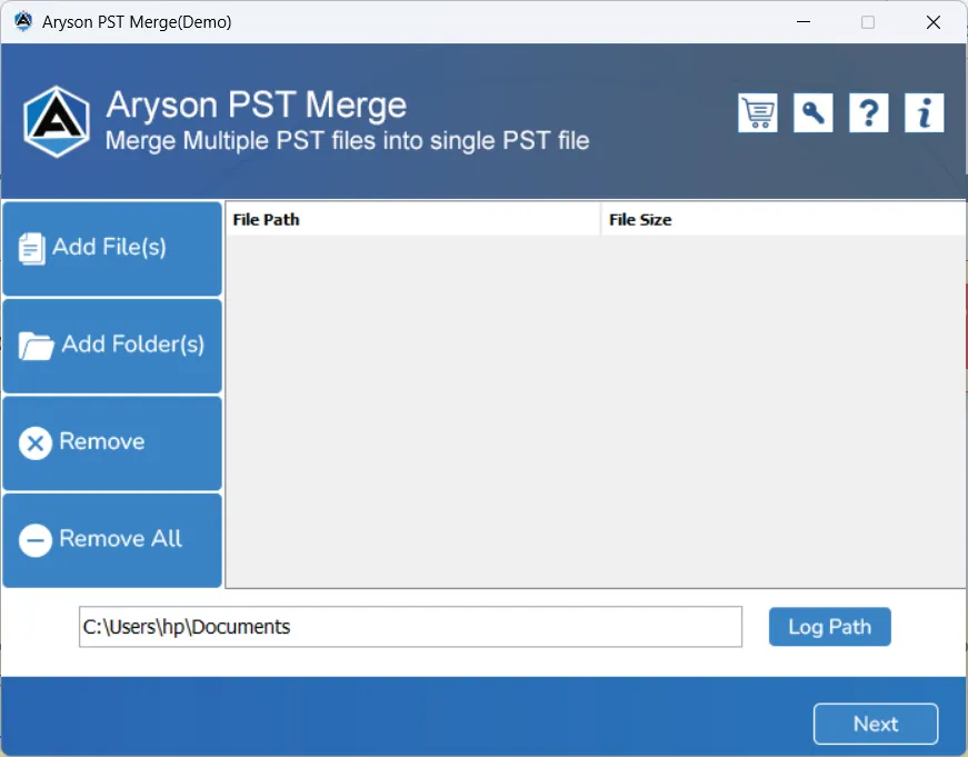 you need to run the MSOutlookHelp PST Merger Tool
