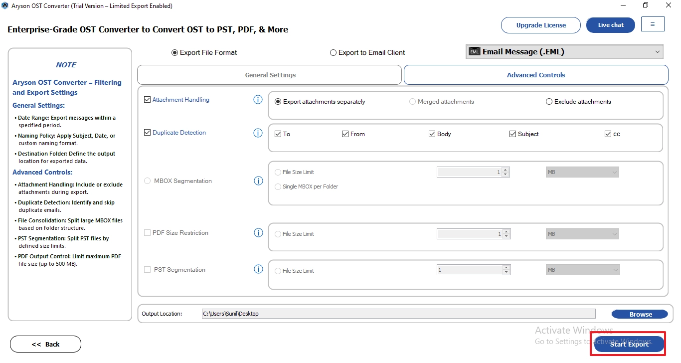 click on the convert option