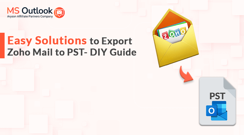export Zoho mail to PST
