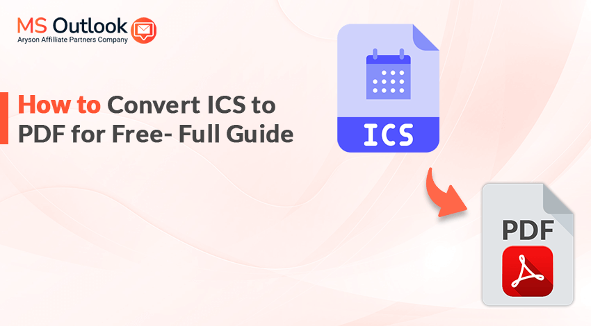 convert ICS to PDF
