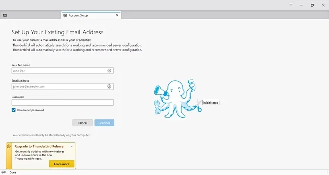 Thunderbird application