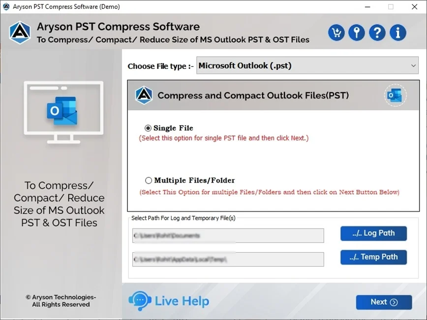 install the PST Compact Tool