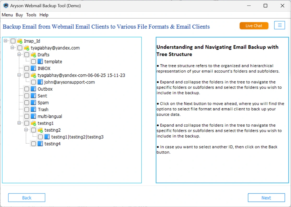 You can preview the email