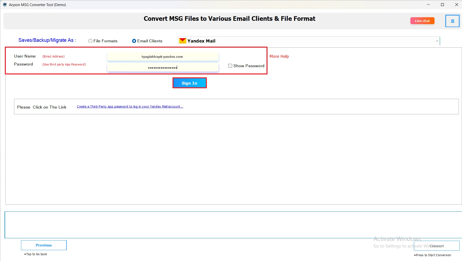 Login to Yahoo Mail
