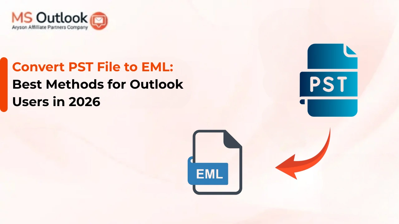 Convert PST file to EML