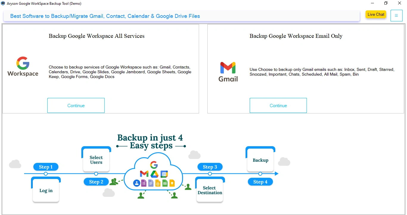 Install Google Workspace Migration Tool
