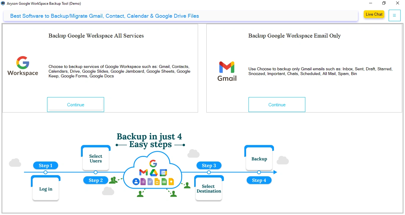 Download Google Workspace Migration Tool