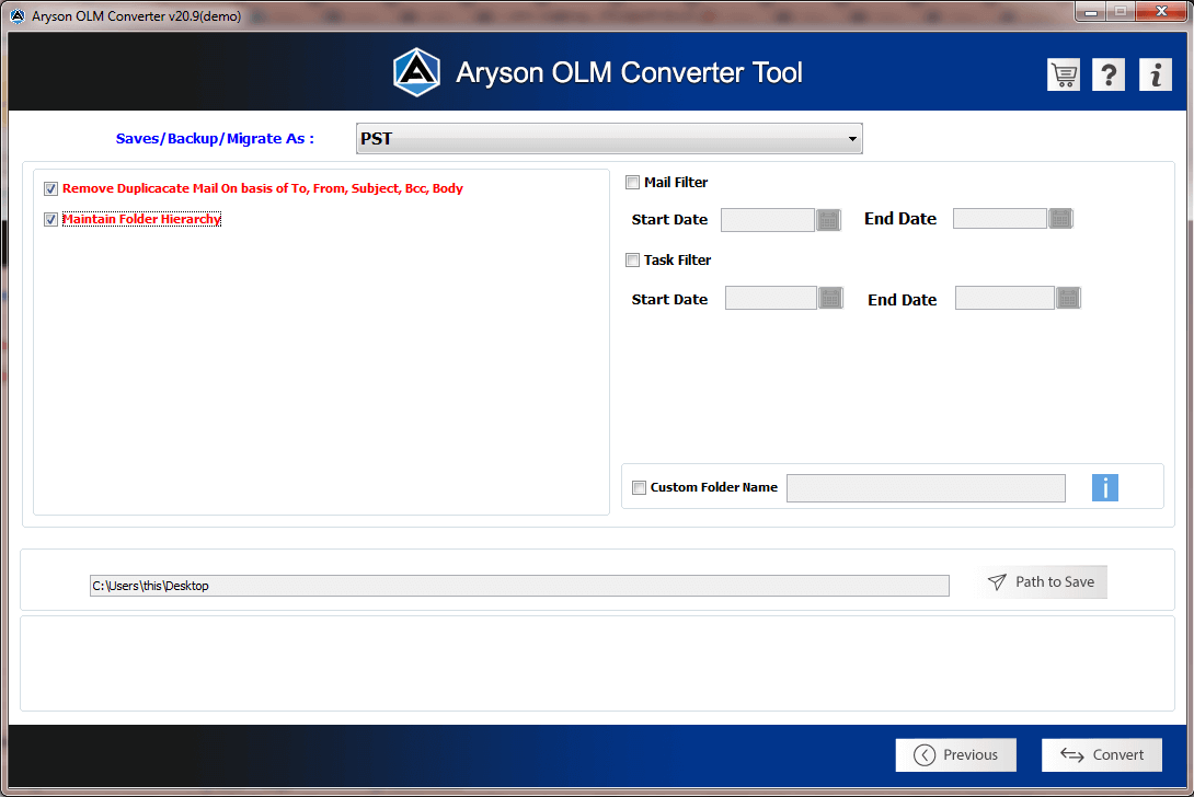 Download OLM Converter For Mac 4.0